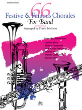 66 Festive and Famous Chorales for Band Flute band method book cover Thumbnail